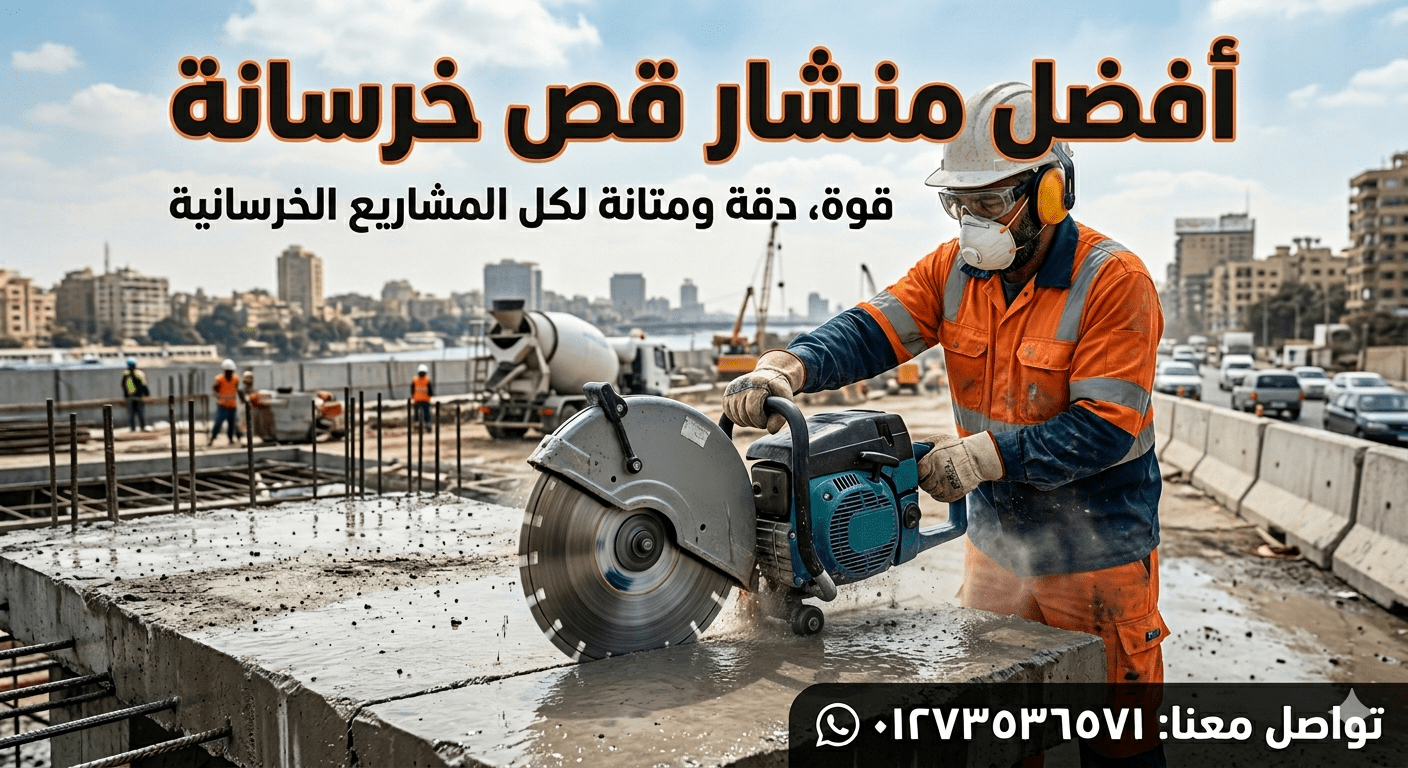 افضل منشار قص خرسانة