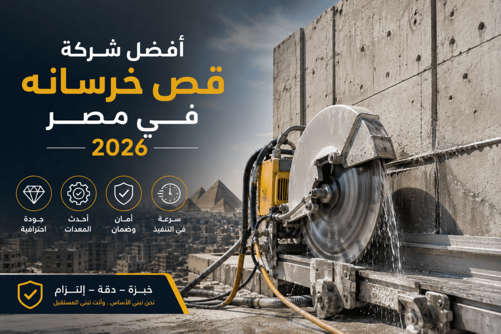 أفضل شركة قص خرسانه في مصر