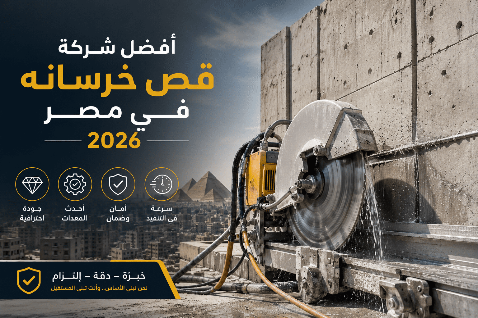 أفضل شركة قص خرسانه في مصر