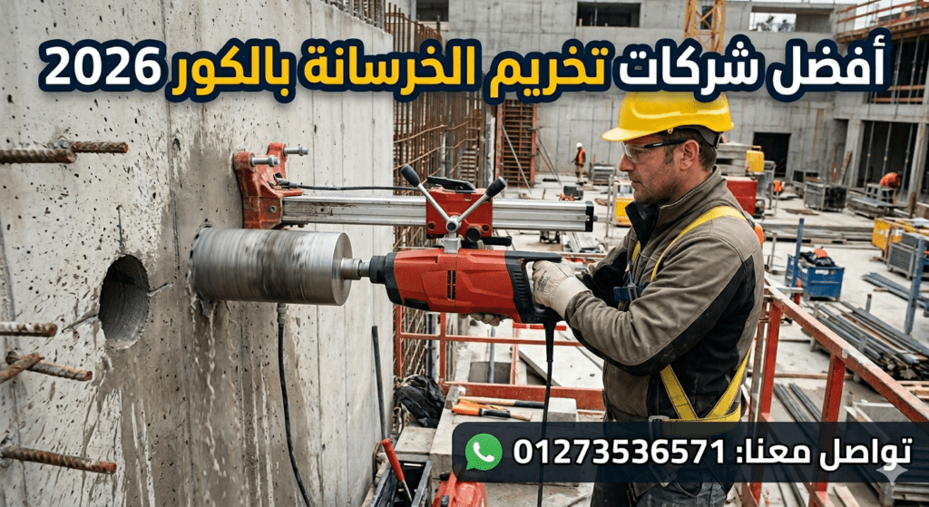 أفضل شركات تخريم الخرسانة بالكور 2026