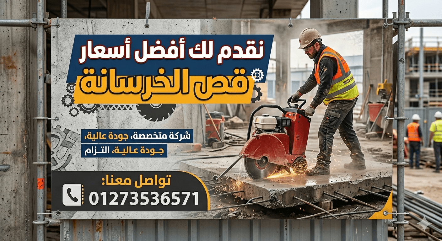 اسعار قص الخرسانة