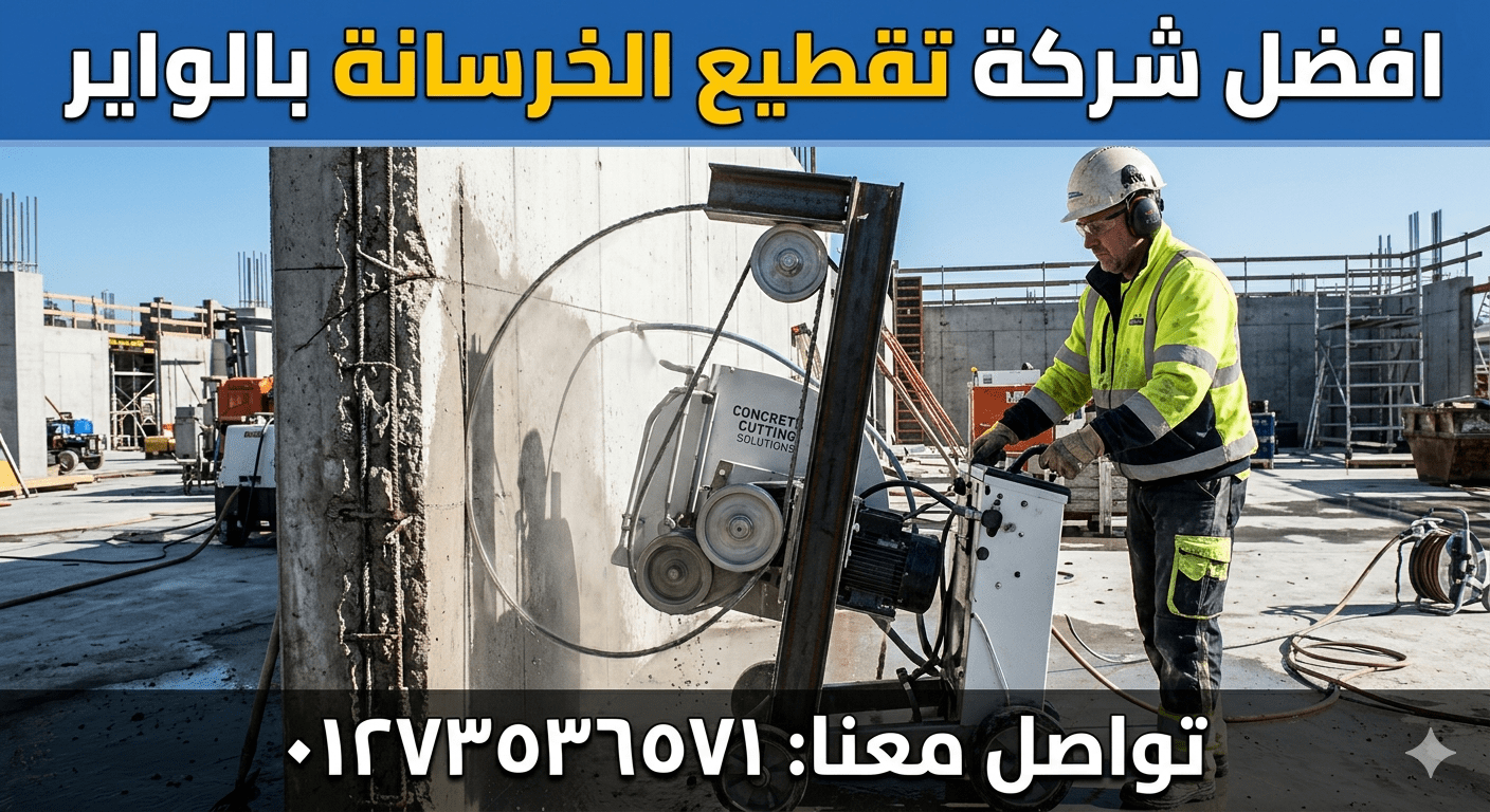 افضل شركة تقطيع الخرسانة بالواير
