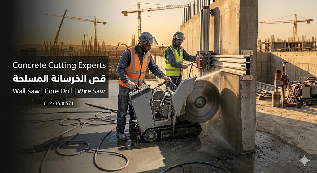 قص خرسانة في الجيزة