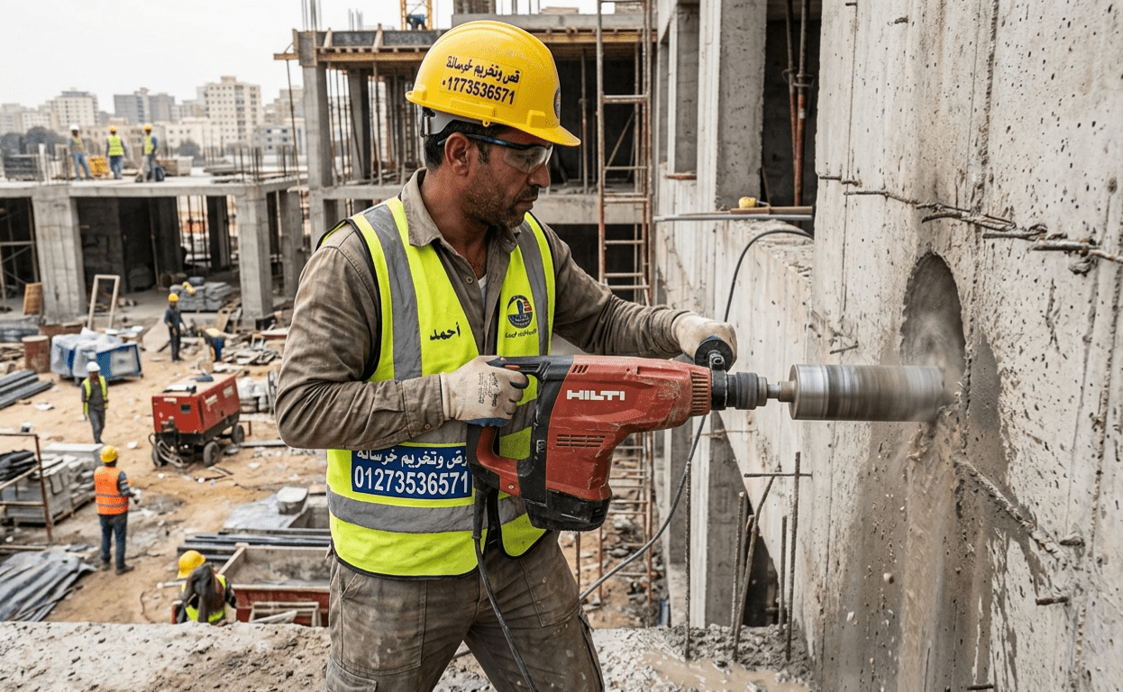 رقم مقاول قص وتخريم خرسانة